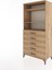 Hyperion Dolap 3 Raflı 5 Çekmeceli 88X44X182 Çam-Çam 3
