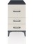 Kronos Komodin 3 Çekmeceli 44X59X80 Antrasit-Aytaşı 1