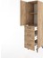 Hyperion Dolap 2 Raflı 3 Çekmeceli Tek Kapaklı 44X44X182 Çam-Çam 4