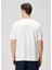 Beyaz Organik Pamuk T-Shirt 3
