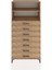 Hyperion Dolap 2 Raflı 7 Çekmeceli 88X44X182 Çam-Çam 1
