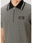 Siyah Beyaz Organik Pamuk Polo T-Shirt 5