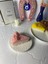 1 Adet Çilek Konsepli Çizkek Cheesecake Candle 2