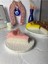 1 Adet Çilek Konsepli Çizkek Cheesecake Candle 5
