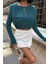Aksesuar Detaylı Vatkalı Sandy Bluz 3479 7