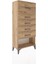 Arges Dolap 5 Çekmeceli 60X30X134 Çam-Çam 2