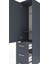 Hyperion Dolap 2 Raflı 3 Çekmeceli Tek Askılı 44X44X195 Antrasit-Antrasit 5