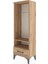 Arges Dolap 2 Raflı Tek Çekmeceli Tek Askılı 44X30X134 Çam-Çam 3