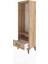 Arges Dolap 2 Raflı Tek Çekmeceli Tek Askılı 44X30X134 Çam-Çam 4