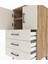 Hyperion Komodin 2 Raflı 3 Çekmeceli 2 Kapaklı 60X44X106 Çam-Aytaşı 5