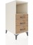 Kronos Komodin Tek Raflı 3 Çekmeceli 44X59X96 Aytaşı-Çam 2