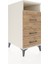Kronos Komodin Tek Raflı 3 Çekmeceli 44X59X96 Aytaşı-Çam 2