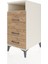 Kronos Komodin Tek Raflı 3 Çekmeceli 44X59X96 Aytaşı-Çam 3