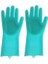 Sihirli Isıya Dayanıklı Silikon Çok Amaçlı Bulaşık Eldiven Fırçası Magic Gloves 5