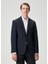 Lacivert Örme Blazer 1