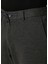 Antrasit Beli Kordonlu Flannel Spor Pantolon 4