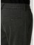 Antrasit Beli Kordonlu Flannel Spor Pantolon 5