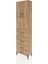 Arges Dolap 3 Raflı 4 Çekmeceli 2 Kapaklı 60X30X221 Çam-Çam 3