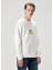 Ekru Araba Nakışlı Sweatshirt 3