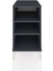 Kronos Komodin 2 Raflı 44X59X80 Antrasit-Antrasit 1