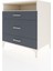 Kronos Şifonyer Tek Raflı 3 Çekmeceli 88X59X96 Aytaşı-Antrasit 3
