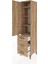 Hyperion Dolap 4 Raflı 3 Çekmeceli Tek Kapaklı 44X44X195 Çam-Çam 4