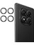 CPT16 Xiaomi Redmi Note 14 Pro 4g Pvd Metal Kamera Lens - Gümüş 1
