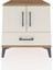 Kronos Komodin 2 Raflı Tek Çekmeceli 2 Kapaklı 60X59X64 Çam-Aytaşı 1