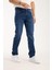 Erkek Regular Likralı Esnek Kot Pantolon Jean - %98 Pamuk %2 Lycra 4
