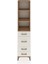 Hyperion Dolap 3 Raflı 4 Çekmeceli 44X44X195 Çam-Aytaşı 1