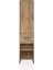 Hyperion Dolap 4 Raflı Tek Çekmeceli Tek Kapaklı 44X44X195 Çam-Çam 1