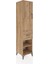 Hyperion Dolap 4 Raflı Tek Çekmeceli Tek Kapaklı 44X44X195 Çam-Çam 2