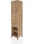 Hyperion Dolap 4 Raflı Tek Çekmeceli Tek Kapaklı 44X44X195 Çam-Çam 3