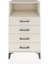 Hyperion Komodin Tek Raflı 4 Çekmeceli 60X44X106 Aytaşı-Aytaşı 1