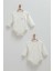 Cute Bear Anvelop Çıtçıtlı Ikili Body - Caramell - BE1461 - Ekru - 1 - 3 Ay - BE1461-EKRU-1 - 3 Ay Ekru 1