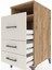 Kronos Komodin Tek Raflı 3 Çekmeceli 44X59X96 Çam-Aytaşı 5