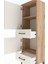 Arges Dolap 3 Raflı 2 Çekmeceli 2 Kapaklı 44X30X134 Çam-Aytaşı 5