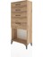 Arges Dolap 4 Çekmeceli 60X30X134 Çam-Çam 3