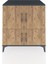 Kronos Şifonyer 3 Raflı 4 Kapaklı 88X59X96 Antrasit-Çam 1