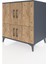 Kronos Şifonyer 3 Raflı 4 Kapaklı 88X59X96 Antrasit-Çam 3