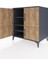 Kronos Şifonyer 3 Raflı 4 Kapaklı 88X59X96 Antrasit-Çam 4