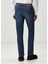 Mavi Yıkamalı Slim Fit Jean Pantolon 3