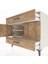 Kronos Şifonyer 2 Raflı 2 Çekmeceli 2 Kapaklı 88X59X80 Aytaşı-Çam 5