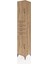 Hyperion Dolap 4 Raflı 4 Çekmeceli 2 Kapaklı 44X44X243 Çam-Çam 3