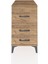 Kronos Komodin 3 Çekmeceli 44X59X80 Çam-Çam 1