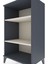 Hyperion Komodin 2 Raflı 60X44X106 Antrasit-Aytaşı 5