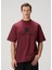 Nano Bb Bordo Logo Baskılı T-Shirt 1