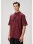 Nano Bb Bordo Logo Baskılı T-Shirt 3