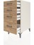 Kronos Komodin 4 Çekmeceli 44X59X96 Aytaşı-Çam 4