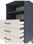Hyperion Komodin 2 Raflı 3 Çekmeceli 60X44X106 Antrasit-Aytaşı 5